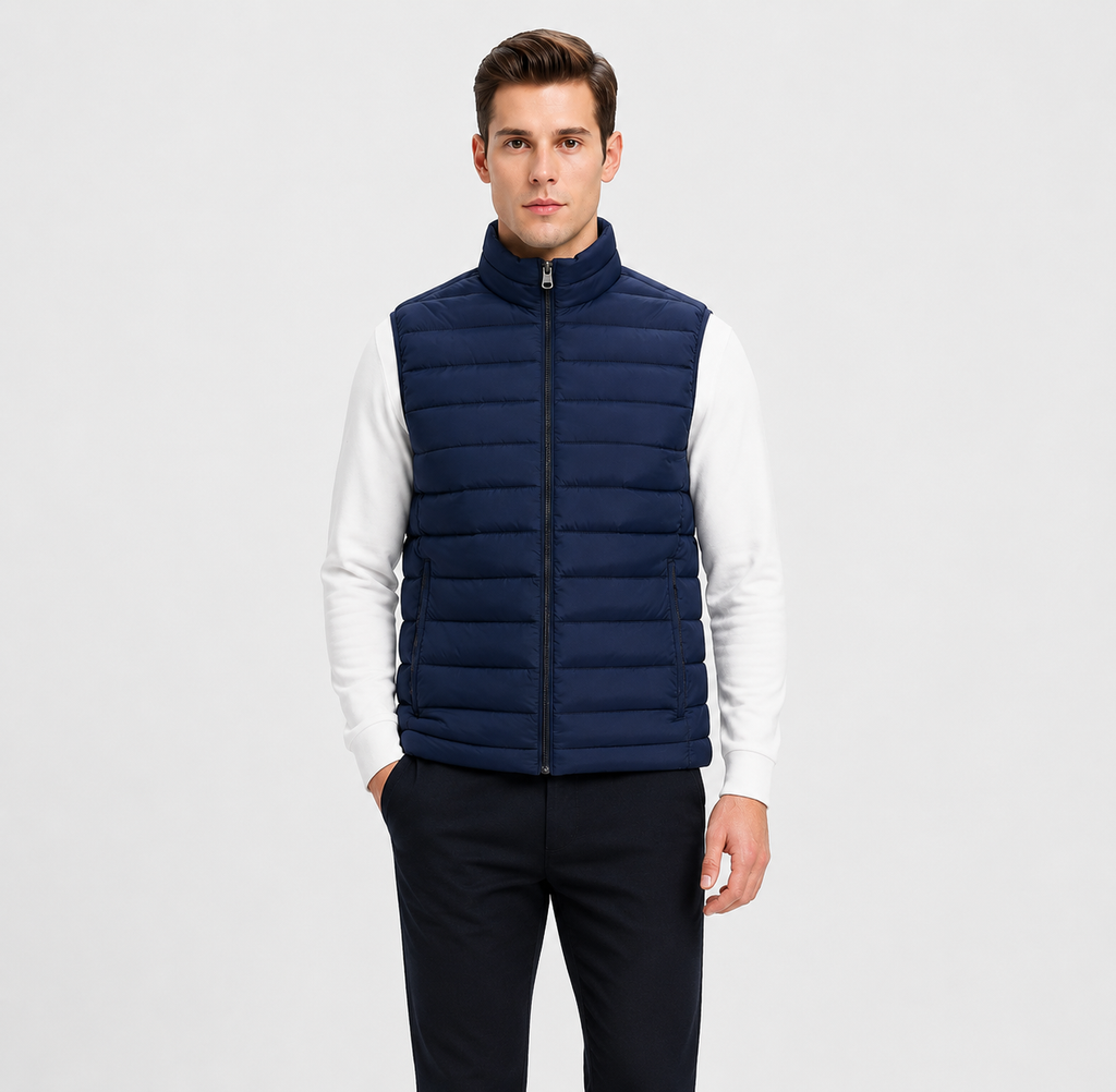 Men’s Lightweight Quilted Puffer Vest
