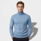 Men’s Classic High-Neck Knit Sweater