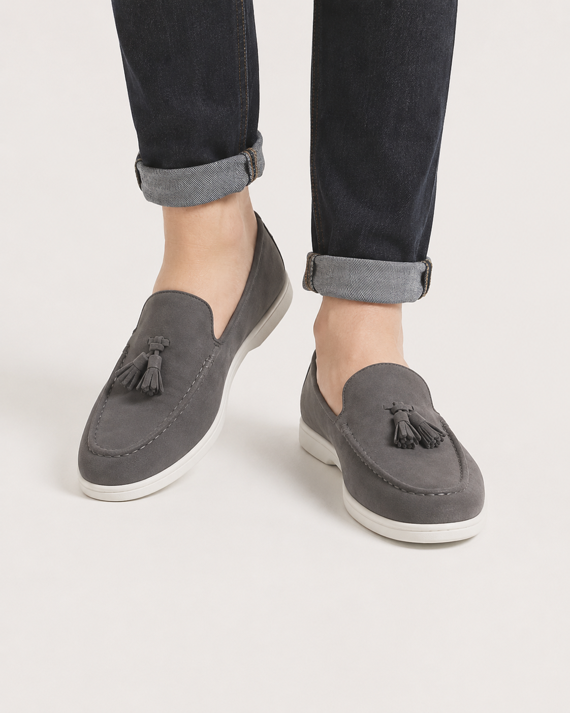 Men’s Classic Suede Leather Driving Loafers