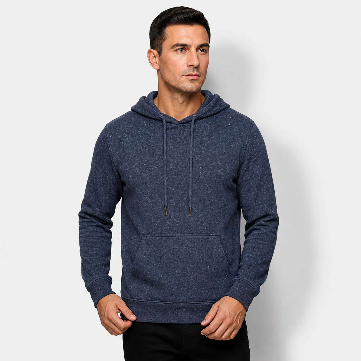 Men’s Merino Wool Knitted Hooded Sweater