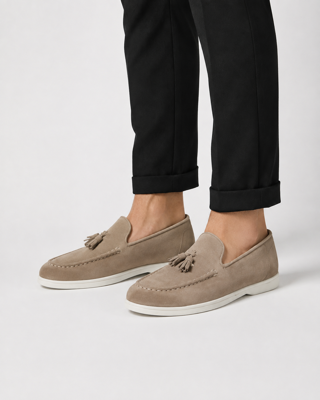 Men’s Classic Suede Leather Driving Loafers