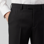 Men’s Classic Slim-Fit Suit Trousers