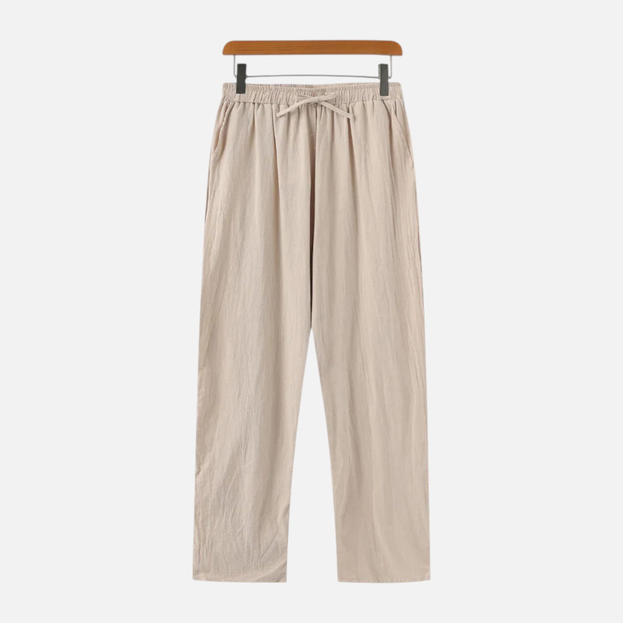 Maison Delmont | Men’s Riviera Linen Tailored Trousers