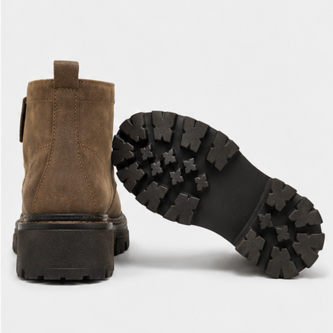 Men’s Heritage Suede Boots – Fleece-Lined Rugged Comfort