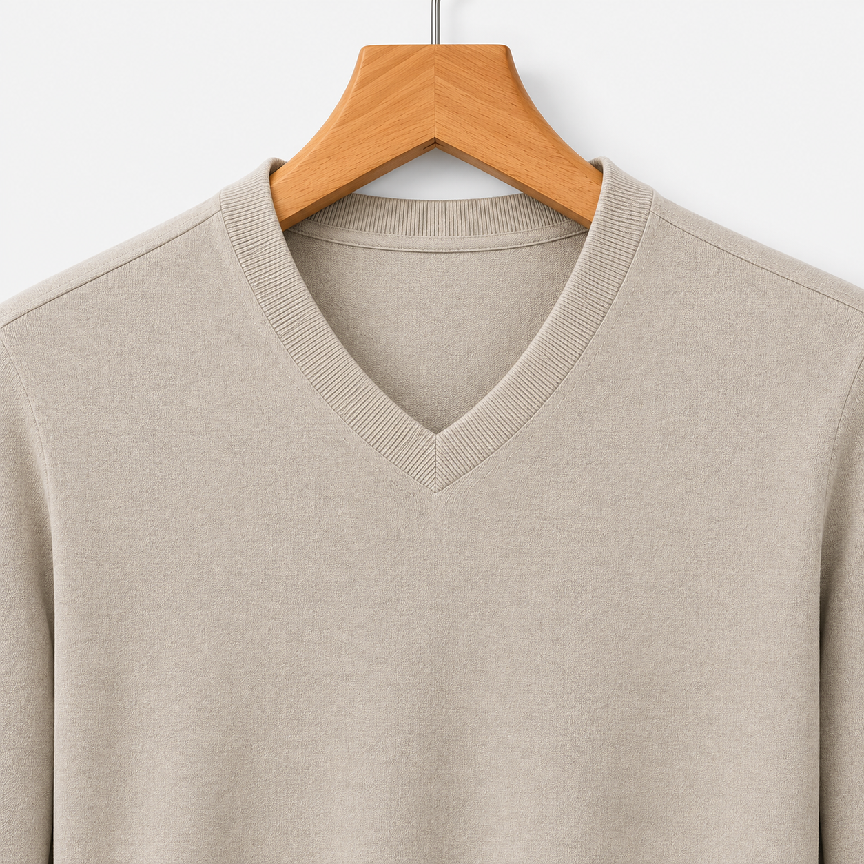 Men’s Classic V-Neck Lightweight Knit Sweater
