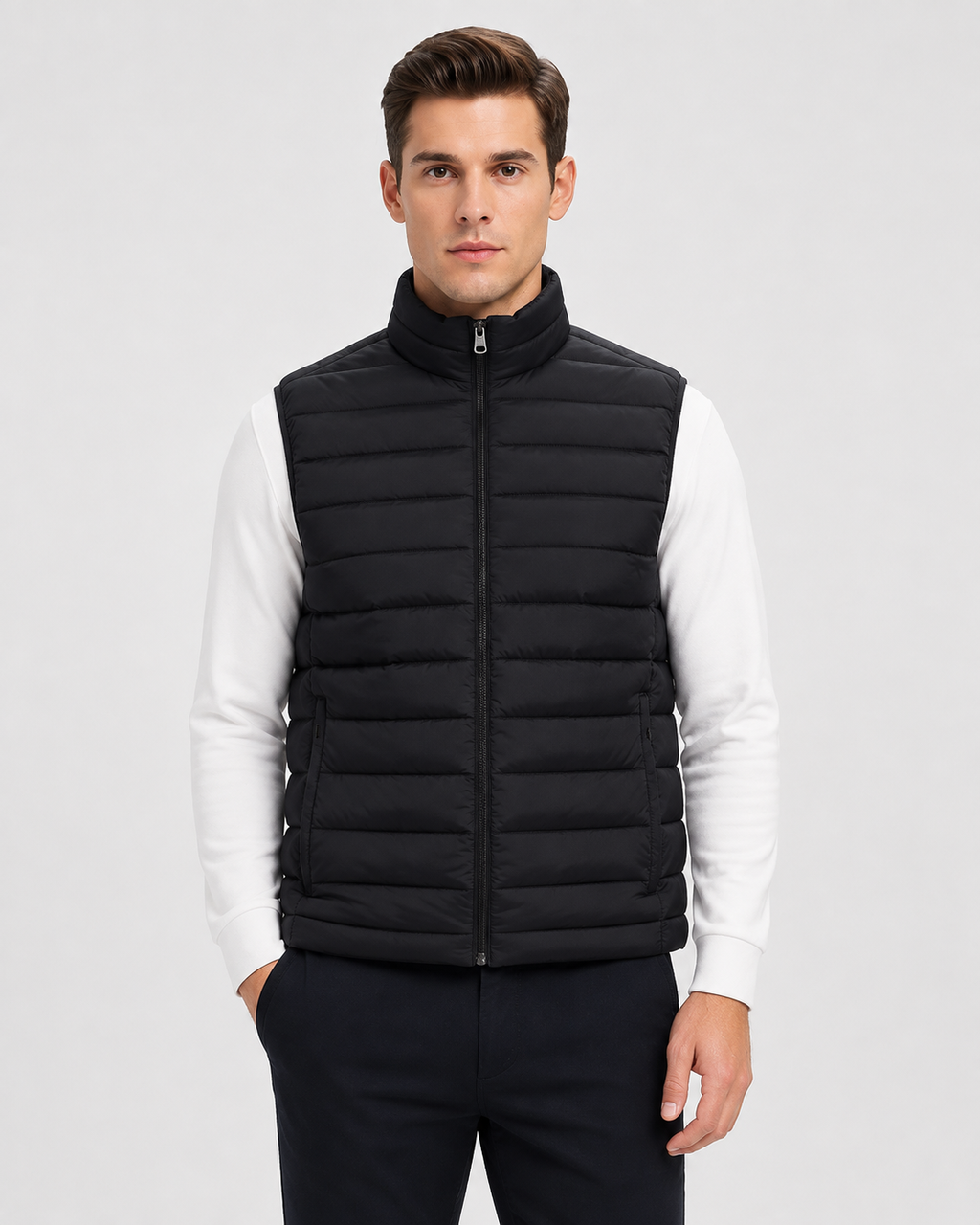 Men’s Lightweight Quilted Puffer Vest