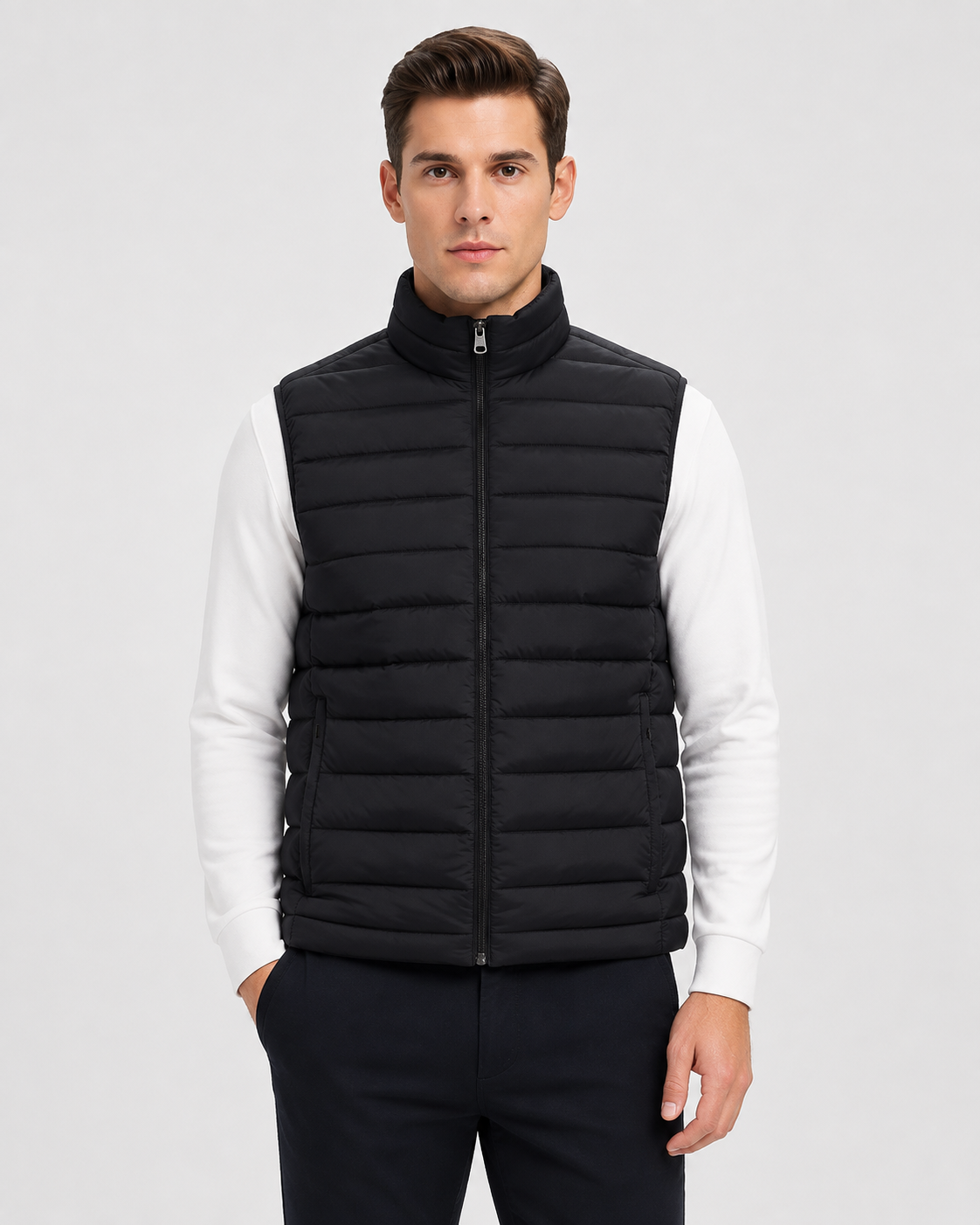 Men’s Lightweight Quilted Puffer Vest
