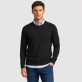 Men’s Classic V-Neck Lightweight Knit Sweater