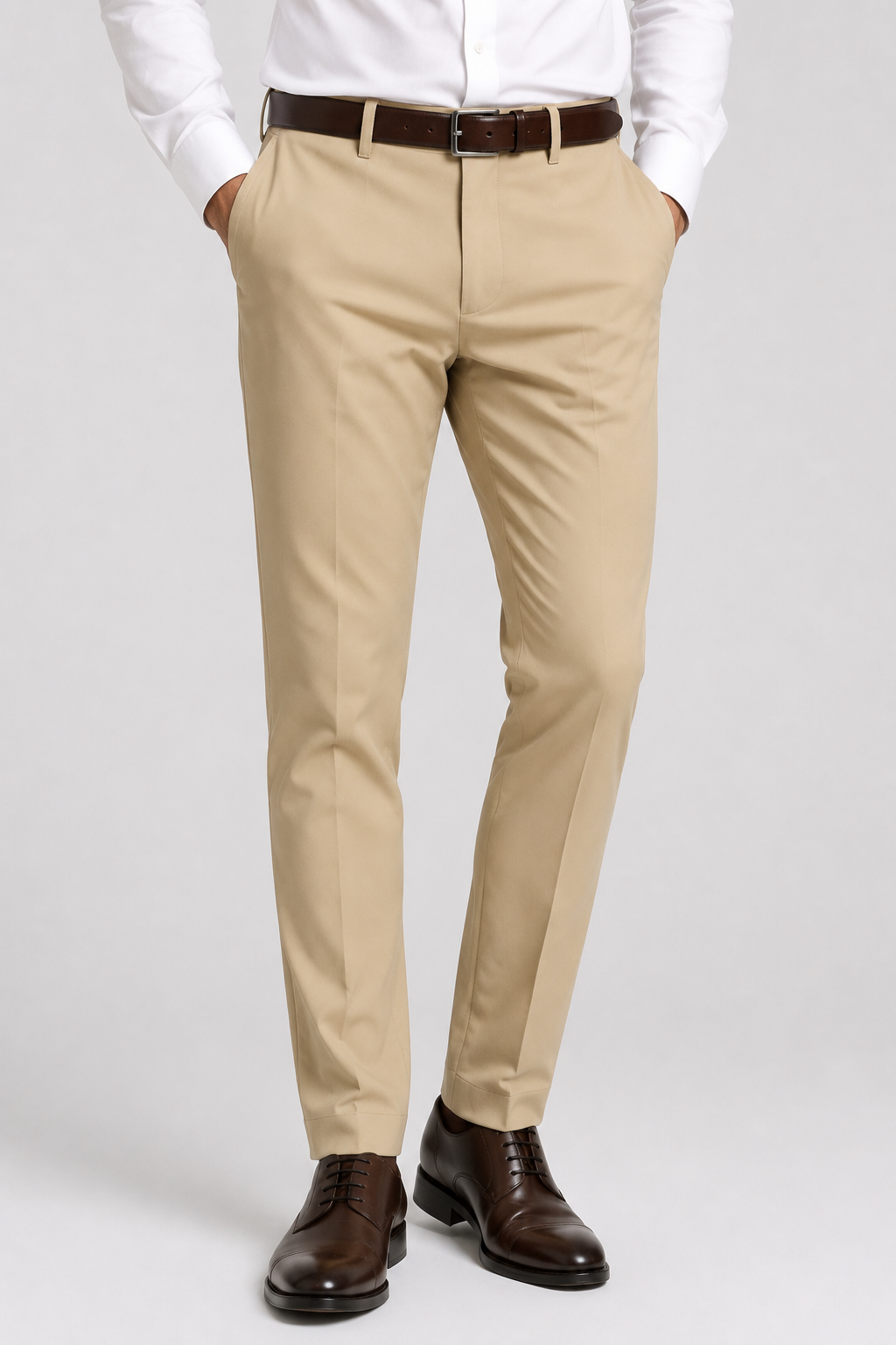 Men’s Classic Tailored Business Trousers