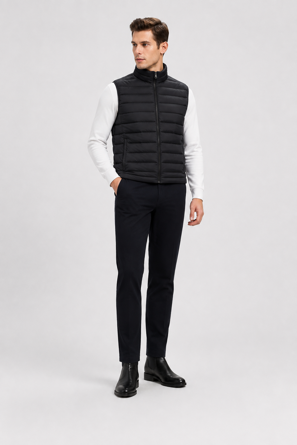 Men’s Lightweight Quilted Puffer Vest