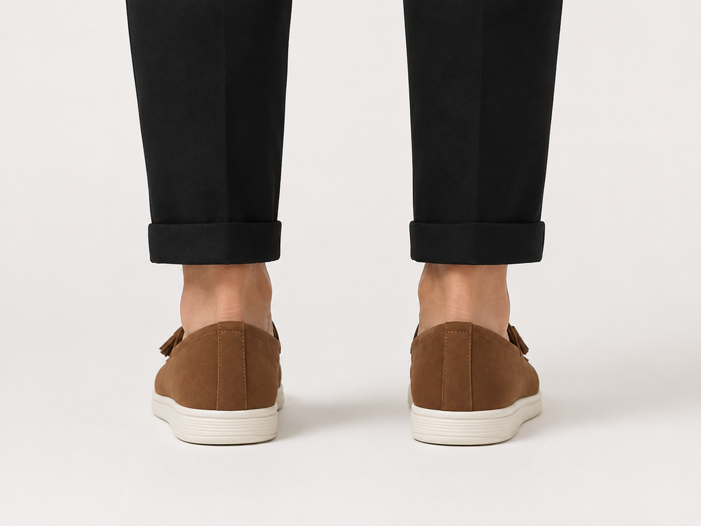 Men’s Classic Suede Leather Driving Loafers