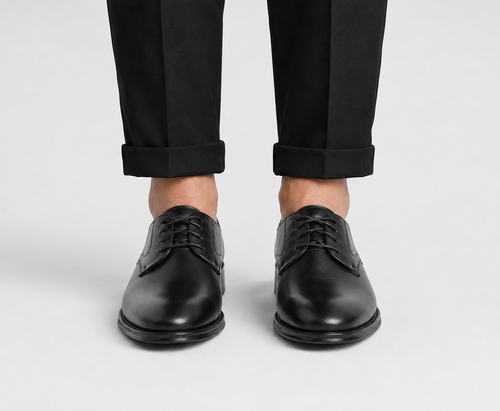 Men's Classic Leather Derby Dress Shoes