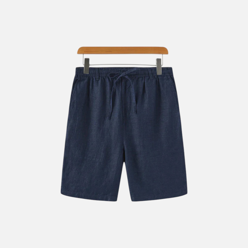 Maison Delmont | Men’s Riviera Linen Style Shorts
