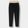 Men’s Tailored Straight-Leg Wool Trousers