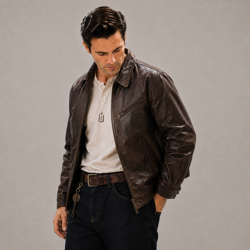 Men’s Vintage Waxed Canvas Jacket