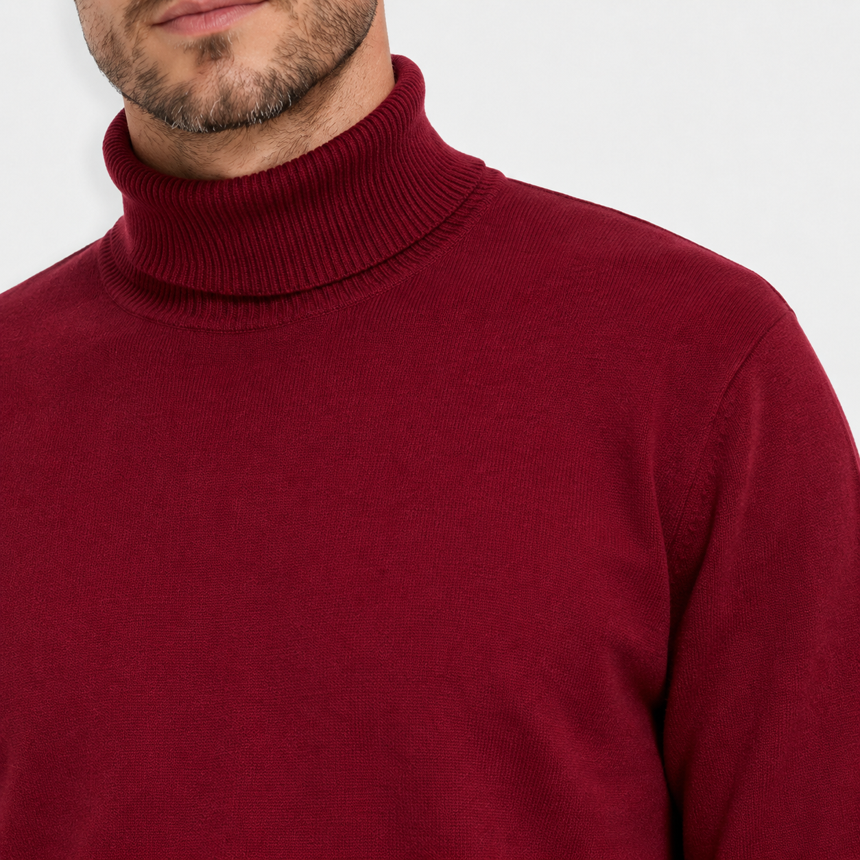 Men’s Pure Cashmere Turtleneck Sweater