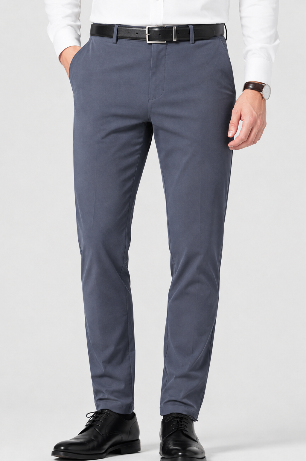 Men’s Classic Tailored Business Trousers