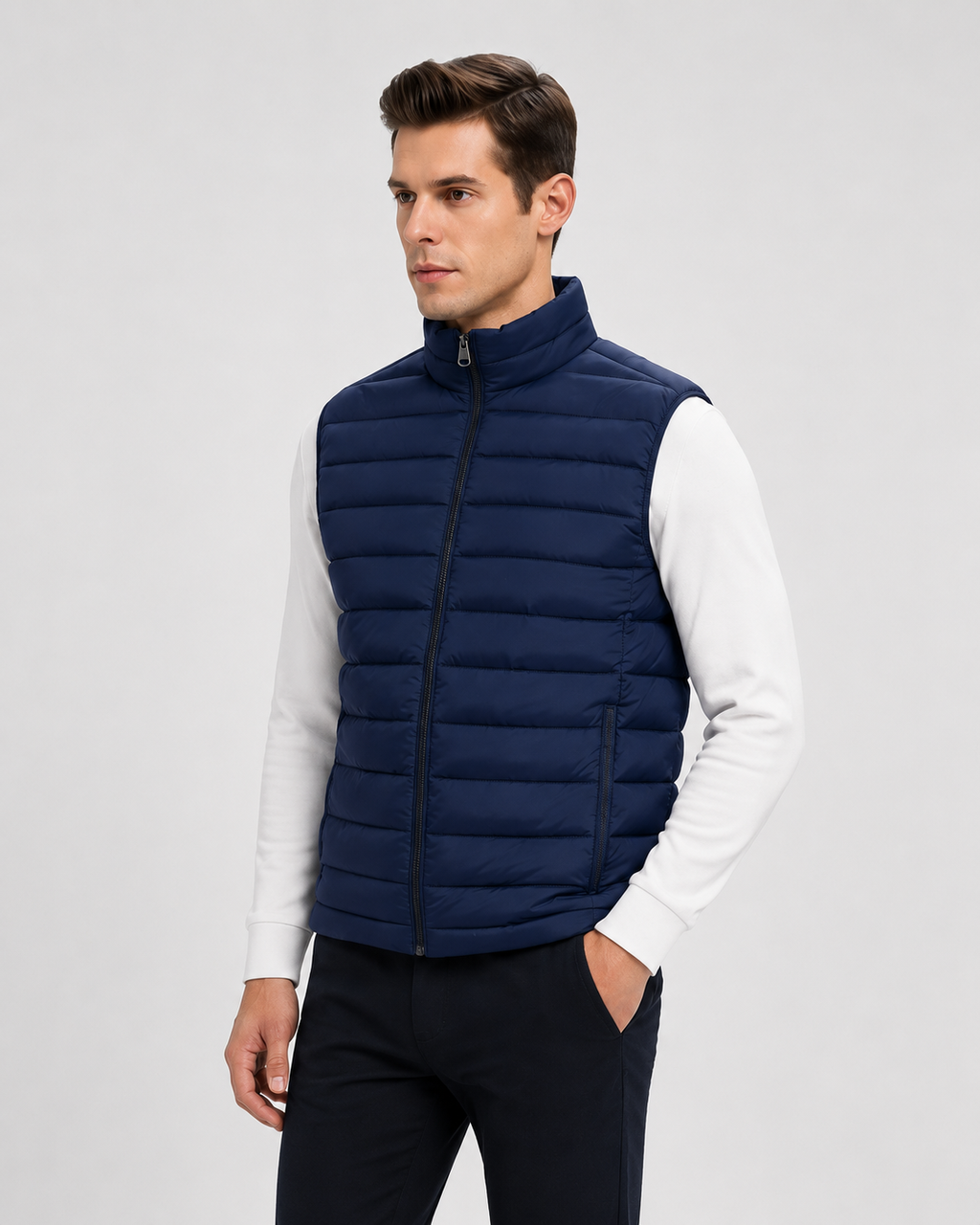 Men’s Lightweight Quilted Puffer Vest