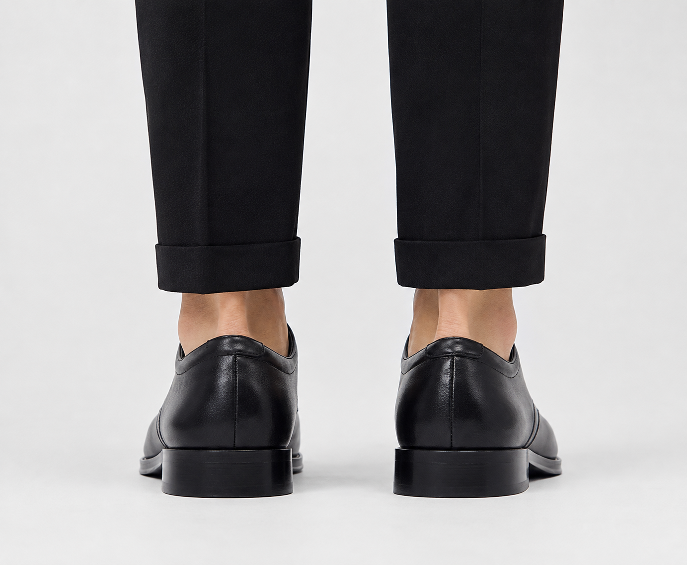 Men's Classic Leather Derby Dress Shoes