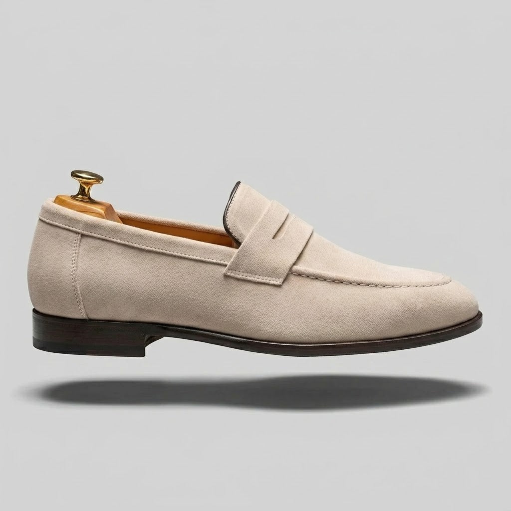 Men’s Suede Leather Slip-On Loafers