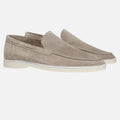 Maison Delmont | Men’s Riviera Faux Suede Moccasins