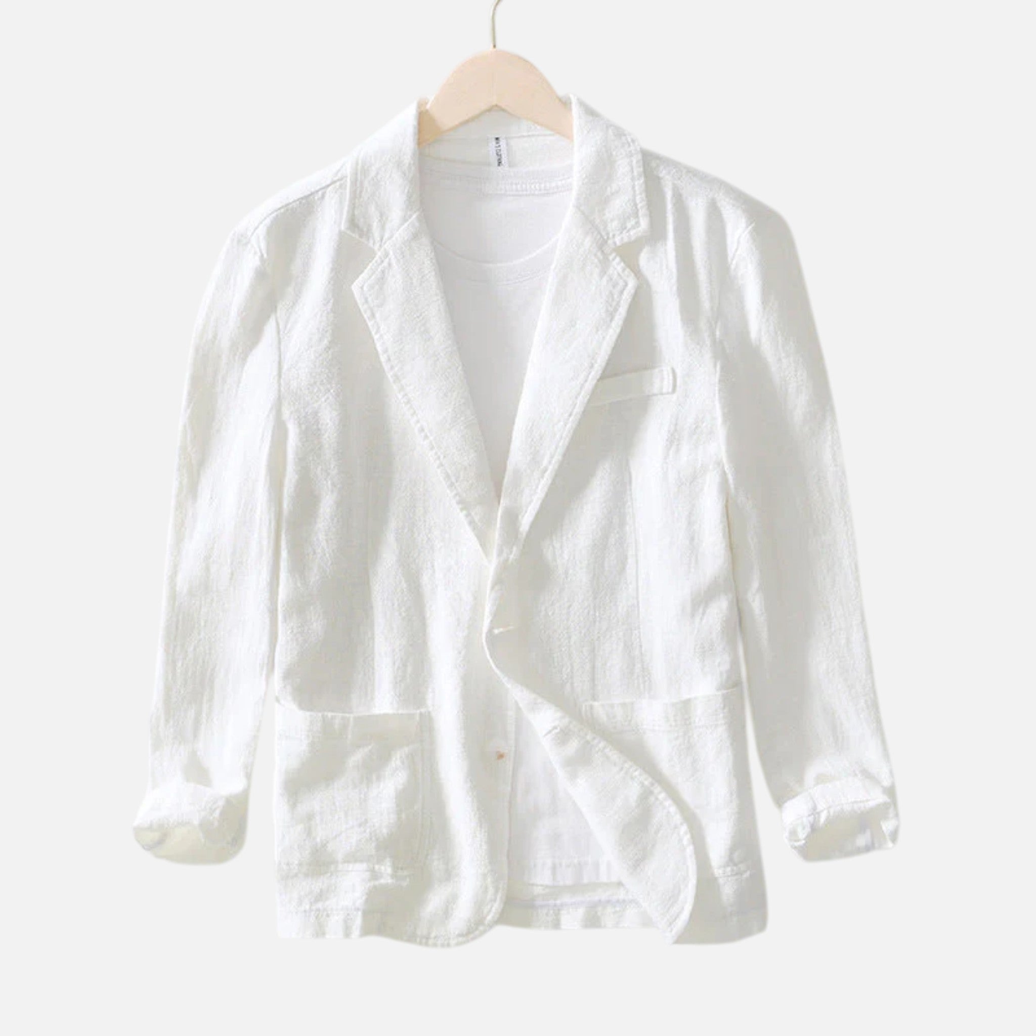 Men’s Tailored Cotton Linen Blazer