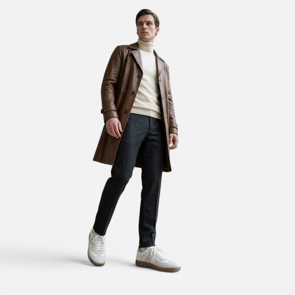 Maison Delmont | Men’s Heritage Clay Court Sneakers