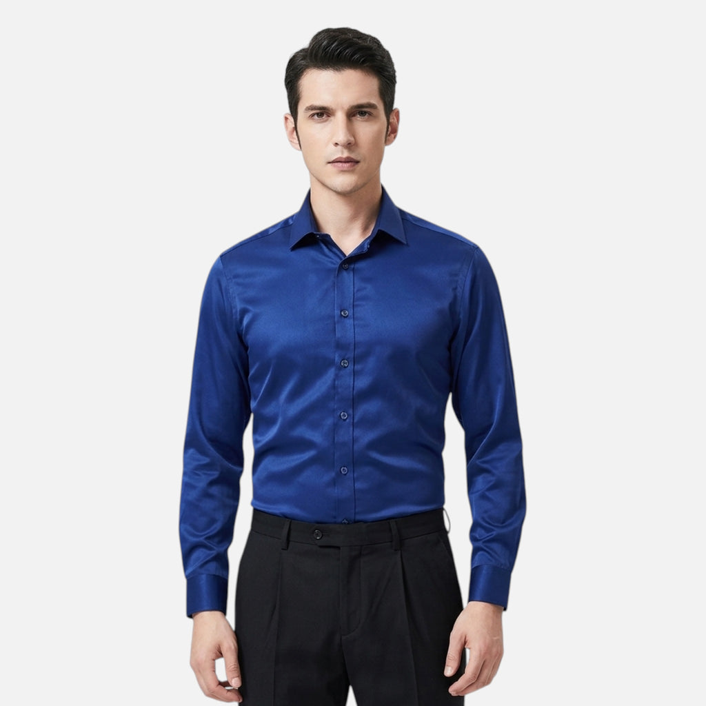 Maison Delmont | Men’s Classic Long Sleeve Shirt