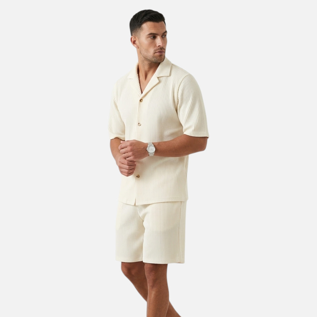 Maison Delmont | Men’s Corduroy Style Summer Set