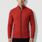 Men’s Classic Zip-Up Knit Cardigan