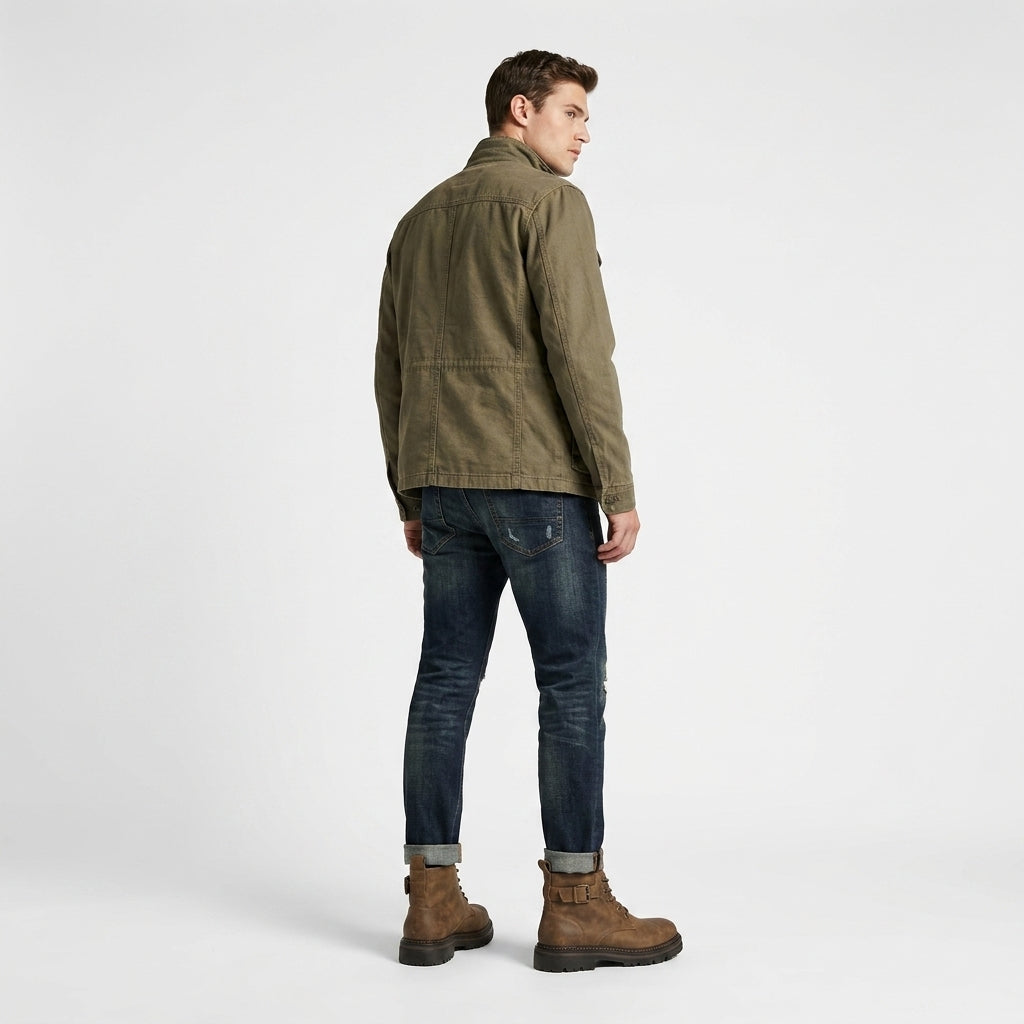 Men’s Heritage Suede Boots – Fleece-Lined Rugged Comfort