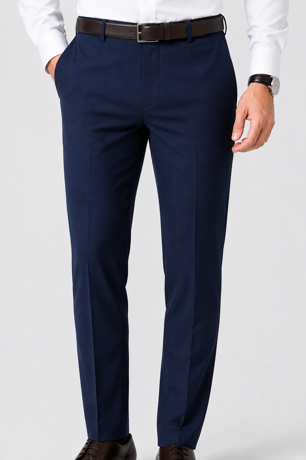 Men’s Classic Tailored Business Trousers