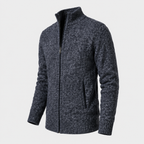 Men’s Classic Zip-Up Knit Cardigan