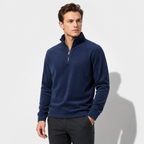 Men’s Warm Fleece Half-Zip Pullover Jacket