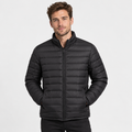 Men's Padded Coat Polyester Stand Collar Regular Fit Jacket