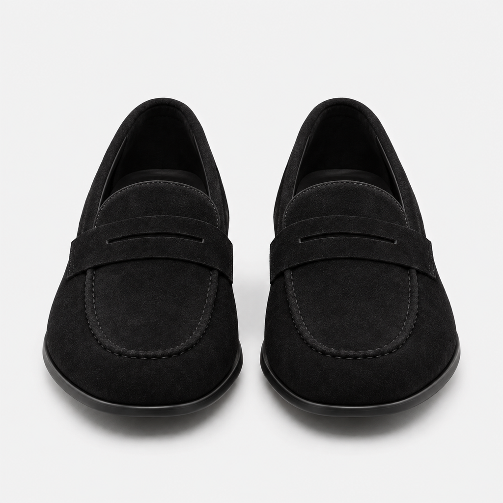 Men’s Suede Leather Slip-On Loafers