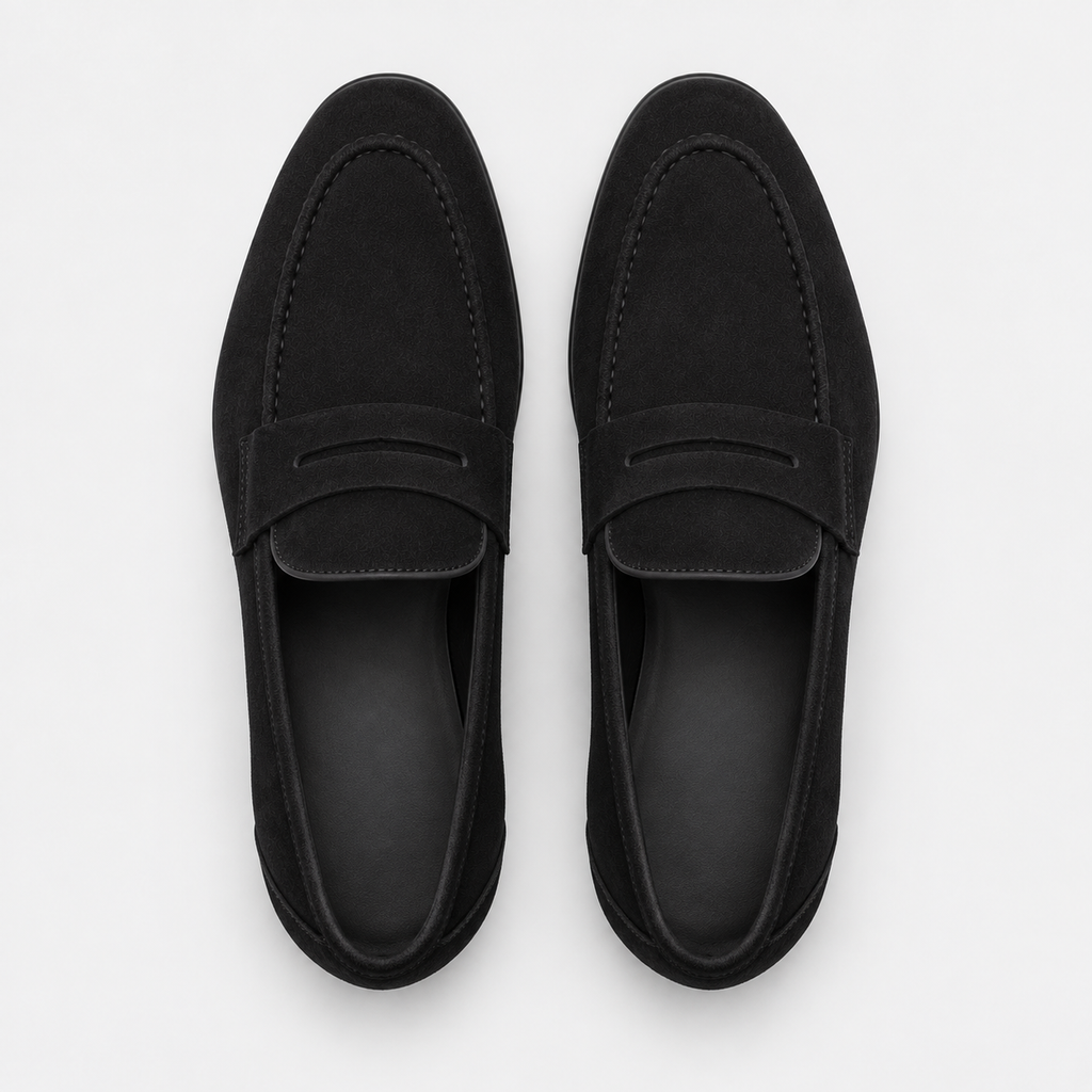 Men’s Suede Leather Slip-On Loafers