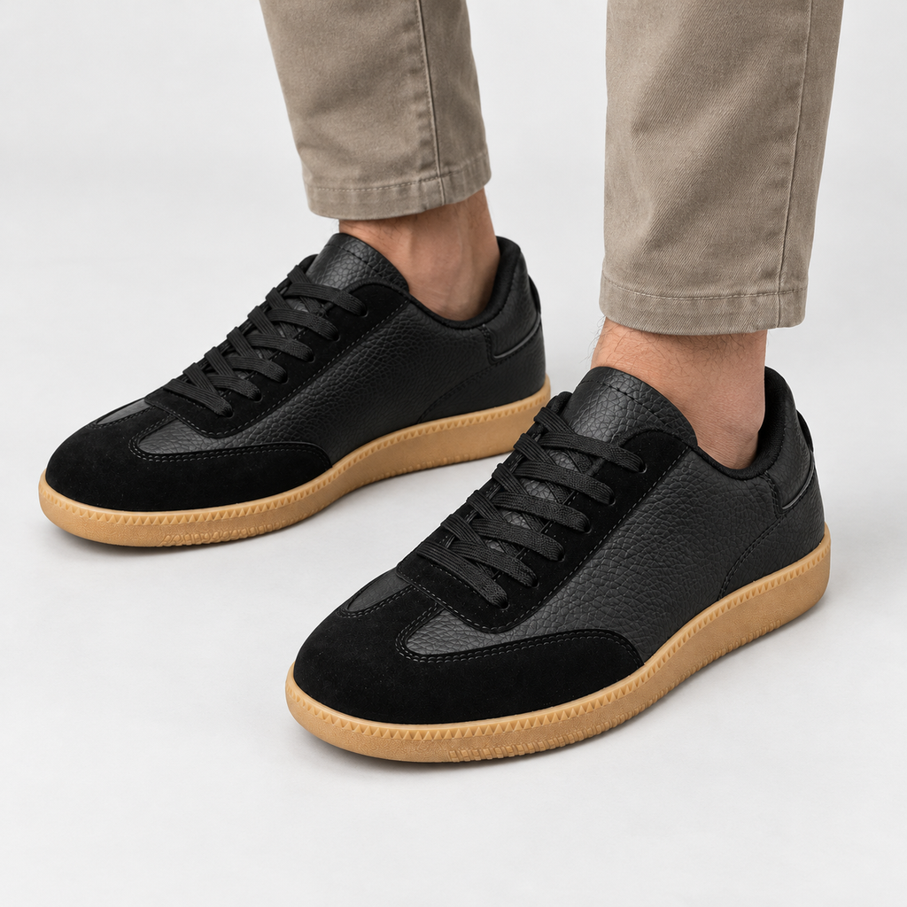 Men's Low Top Casual Shoes Round Toe Comfortable Everyday Sneakers