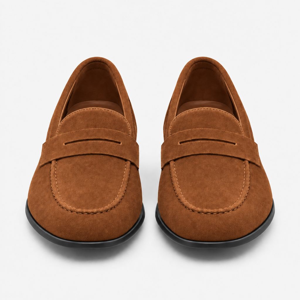 Men’s Suede Leather Slip-On Loafers