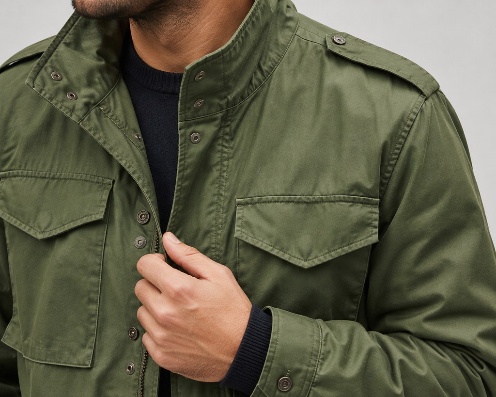 Men’s Classic M65 Multi-Pocket Field Jacket