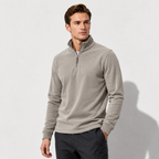Men’s Warm Fleece Half-Zip Pullover Jacket