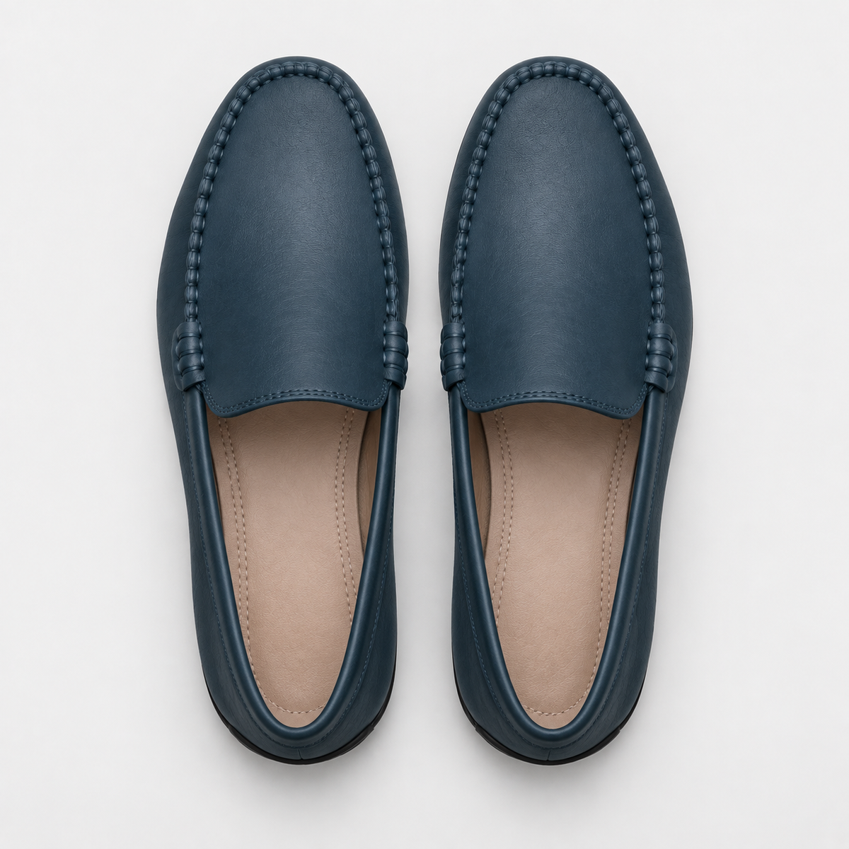 Men's Genuine Leather Driving Loafers – Classic Slip-On Moccasins
