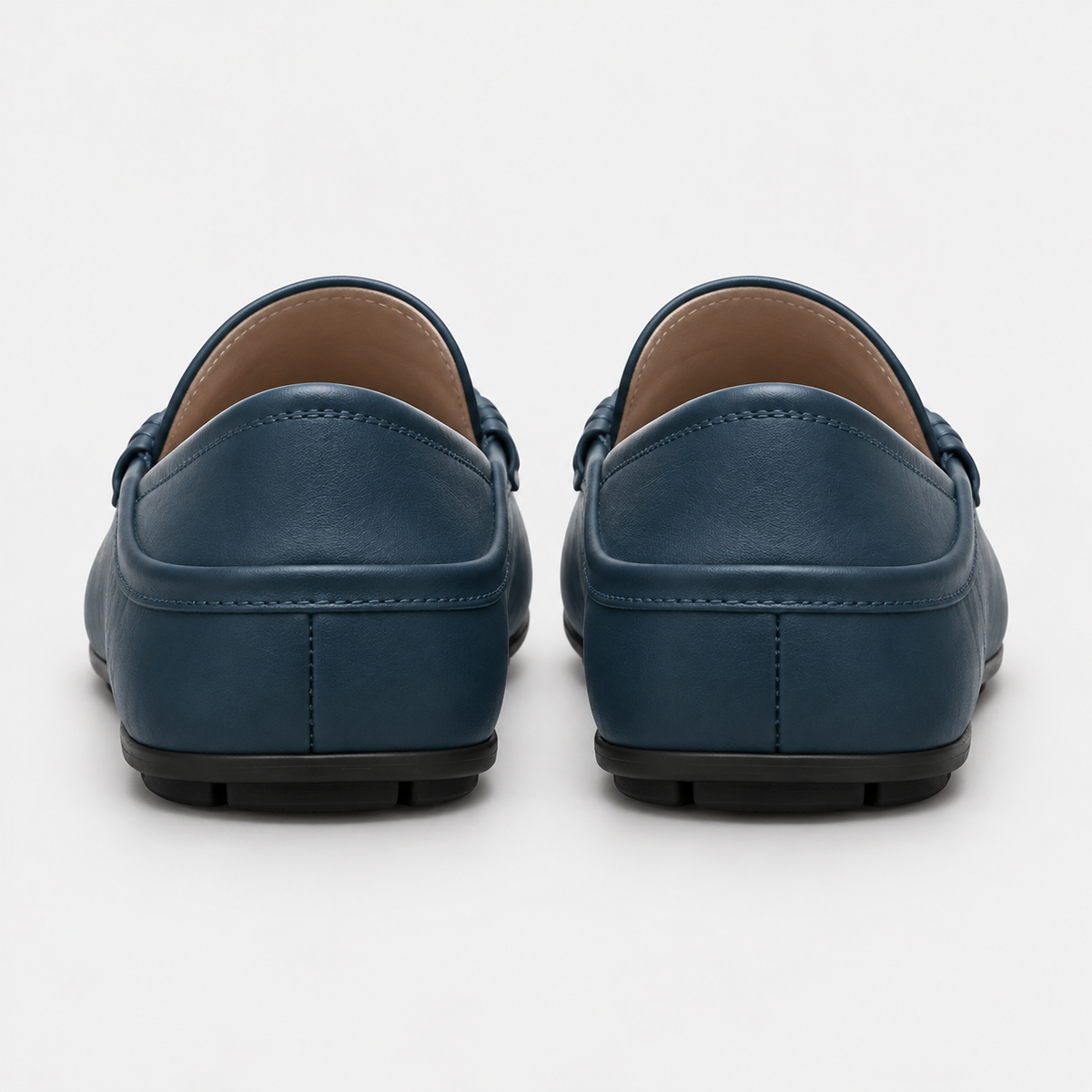 Men's Genuine Leather Driving Loafers – Classic Slip-On Moccasins