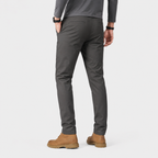Men's Chino Pants - Stretch Cotton Smart Casual Trousers