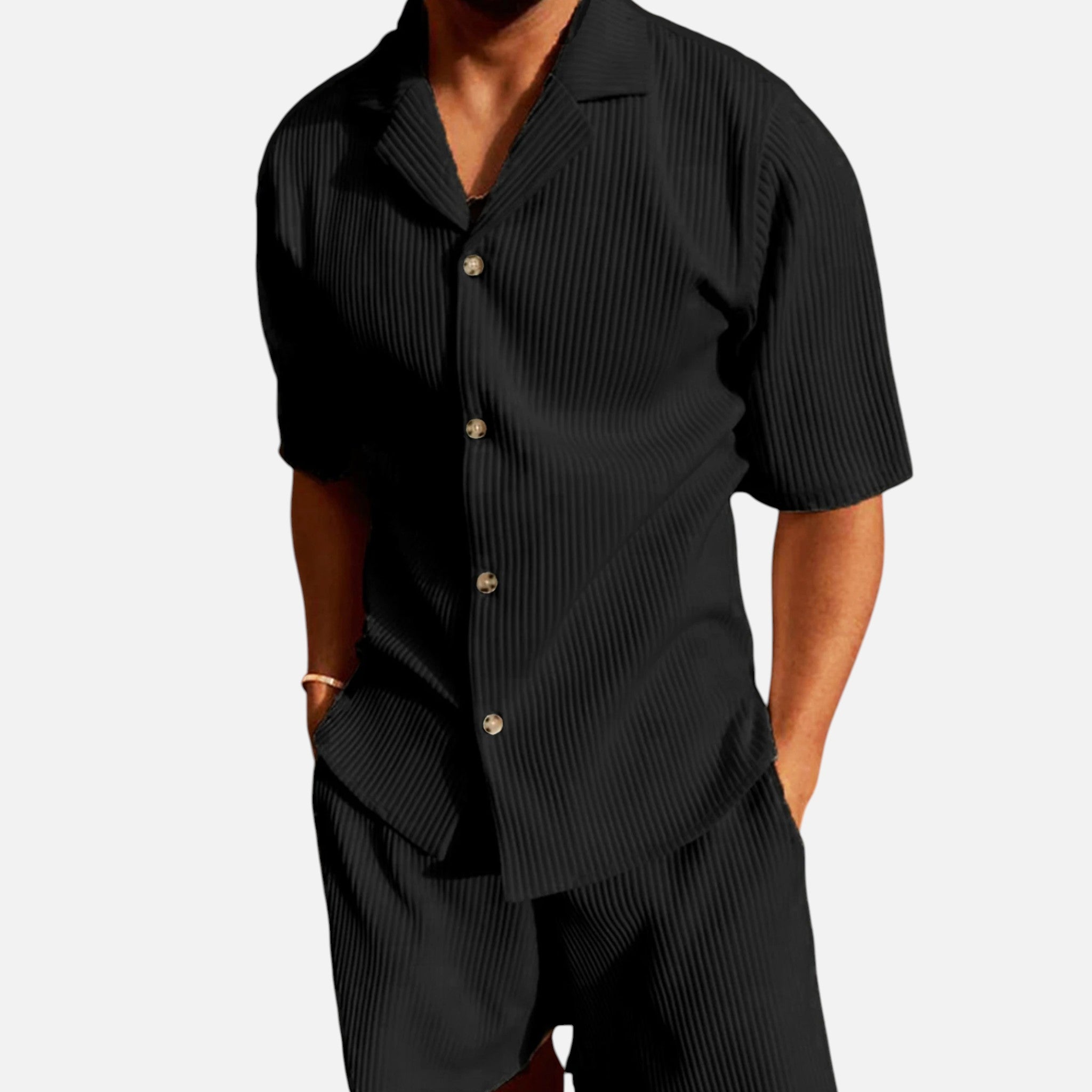 Maison Delmont | Men’s Corduroy Style Summer Set