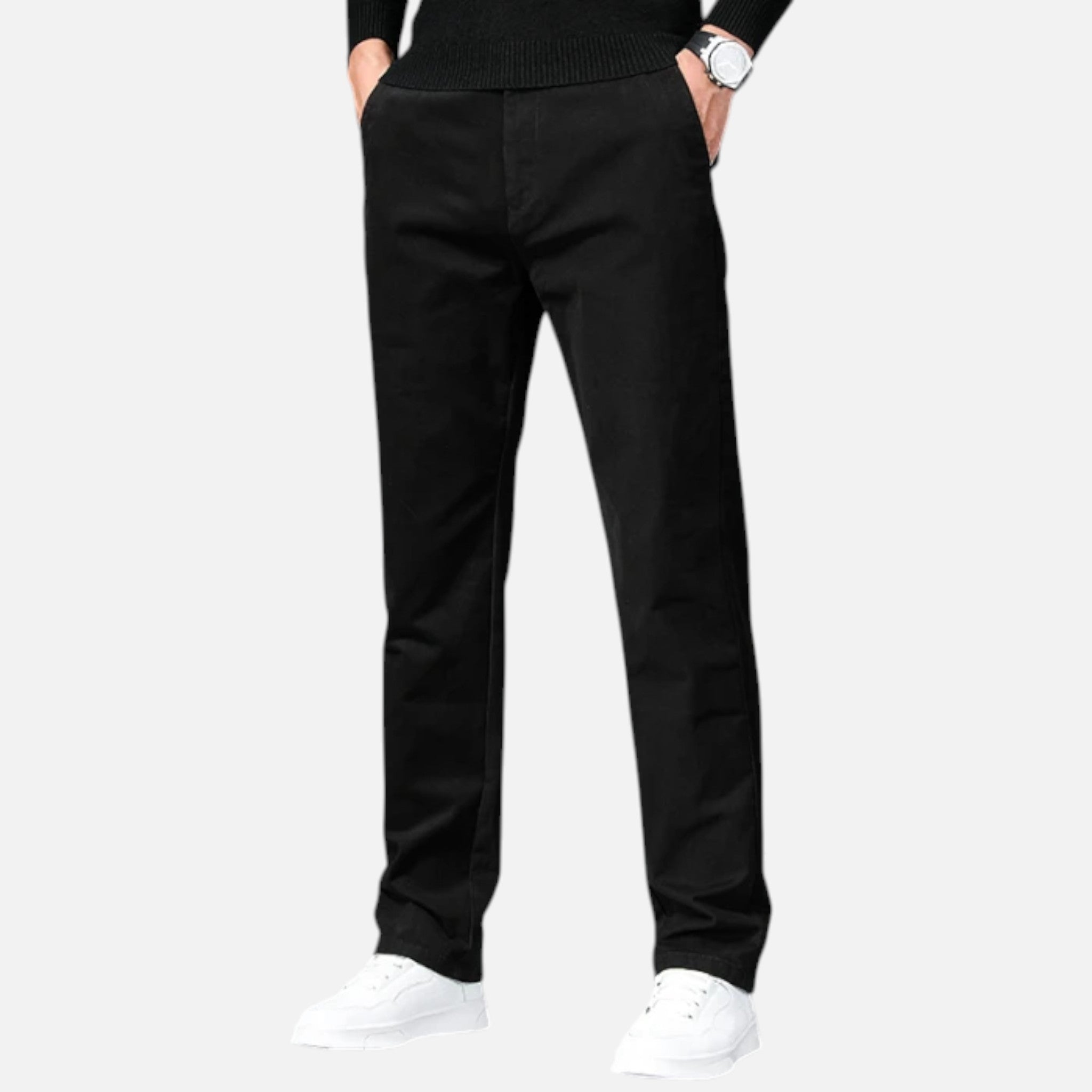 Maison Delmont | Men’s Cotton Blend Chinos