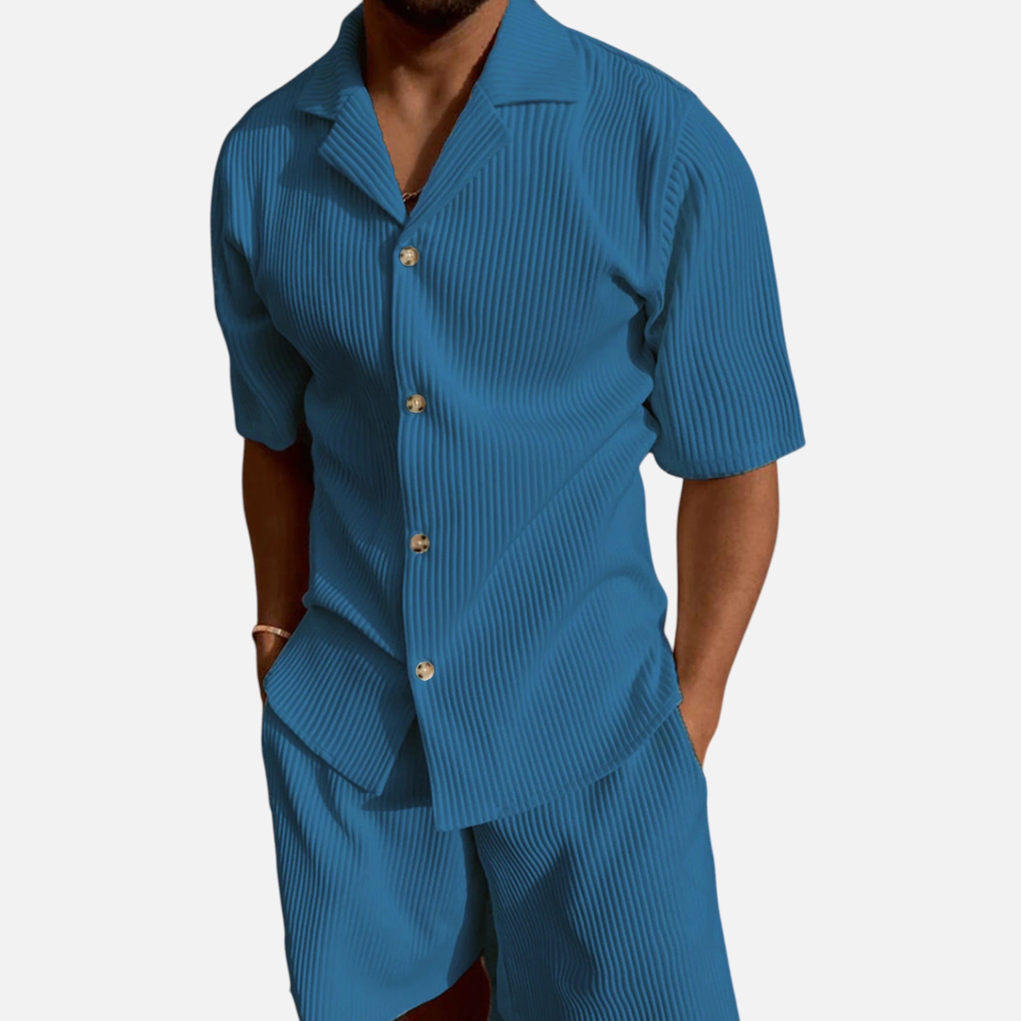 Maison Delmont | Men’s Corduroy Style Summer Set