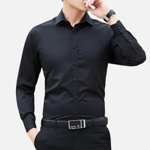 Maison Delmont | Men’s Classic Long Sleeve Shirt