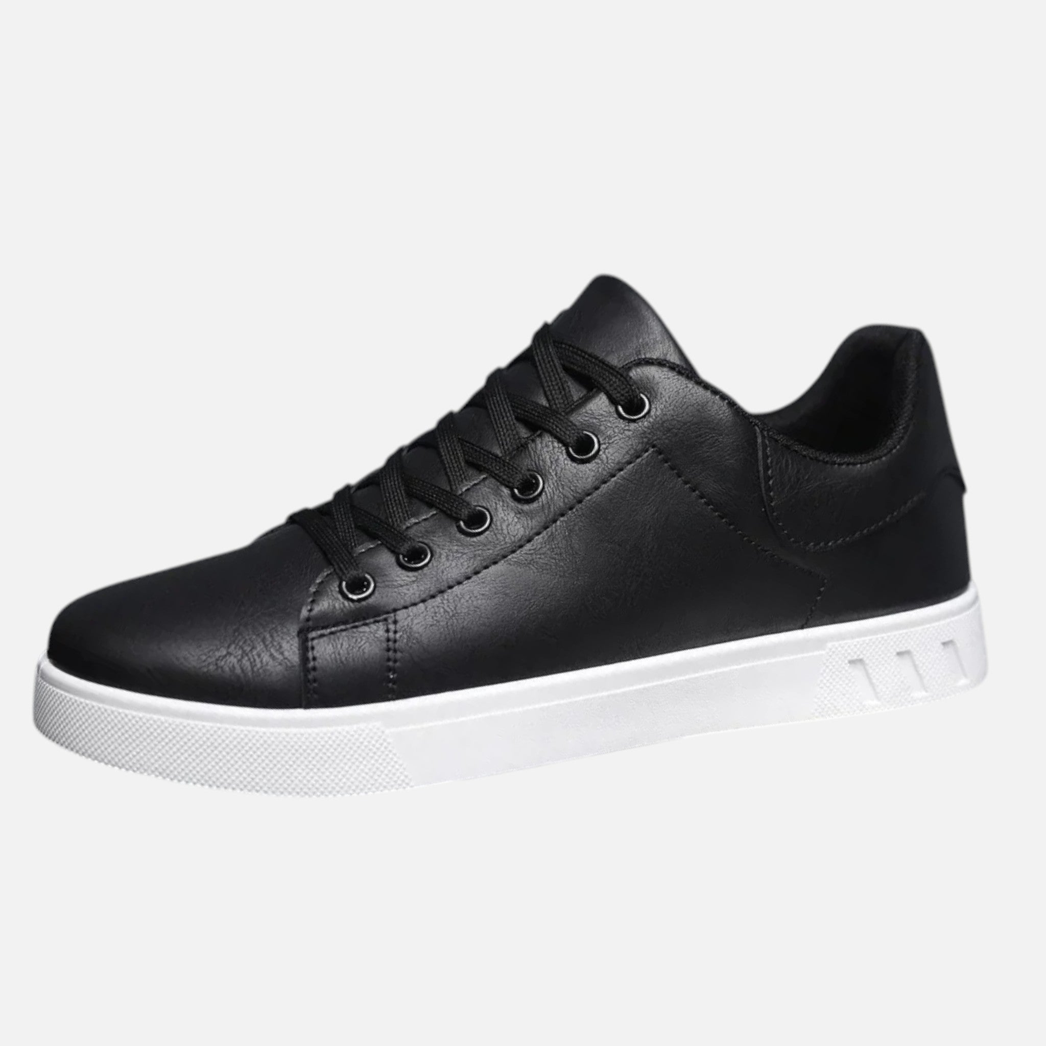 Maison Delmont | Men’s Classic Leather Driving Sneakers
