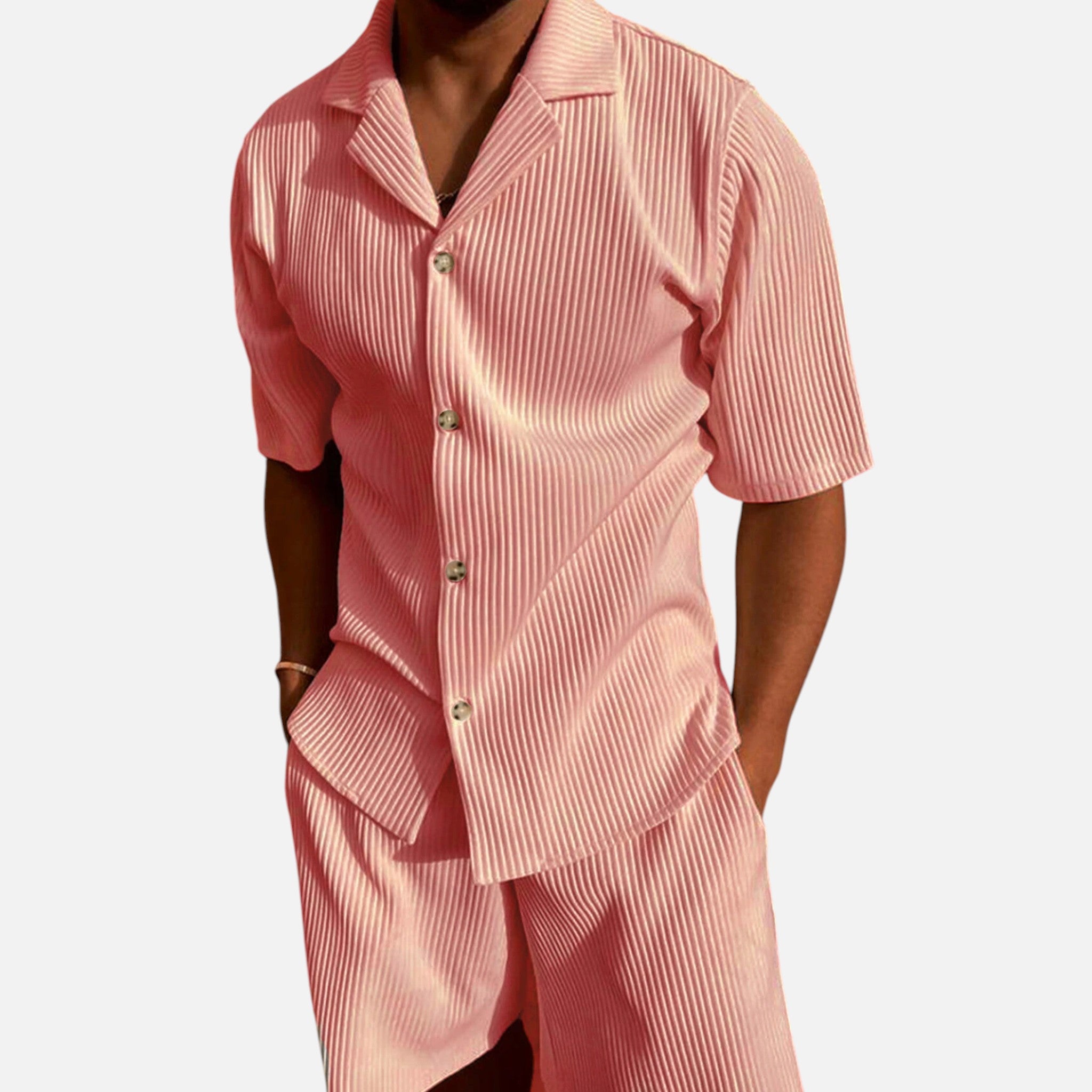 Maison Delmont | Men’s Corduroy Style Summer Set